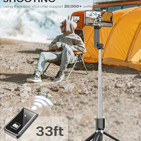 6 In 1 Wireless Bluetooth Selfie Stick With Fill Light