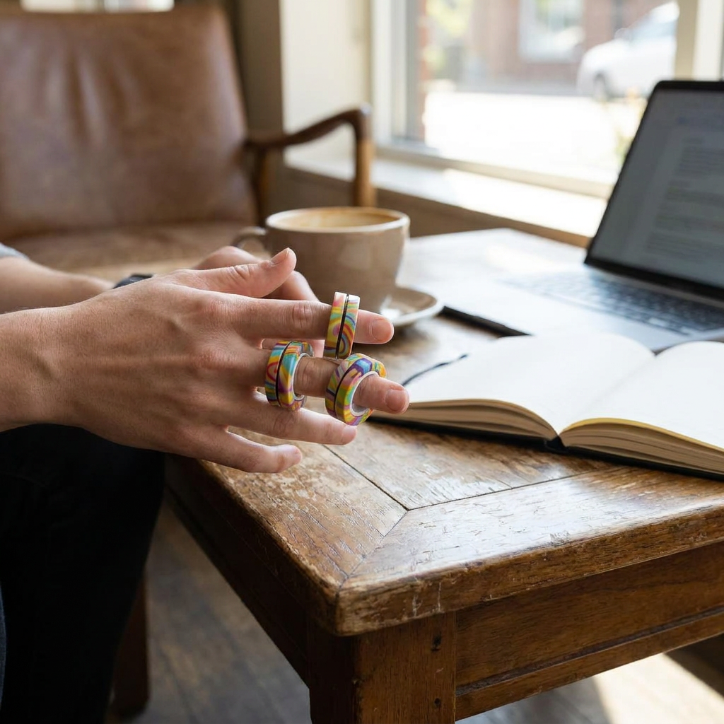 Fidget Ring Set lifestyle