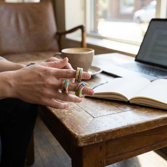 Fidget Ring Set lifestyle