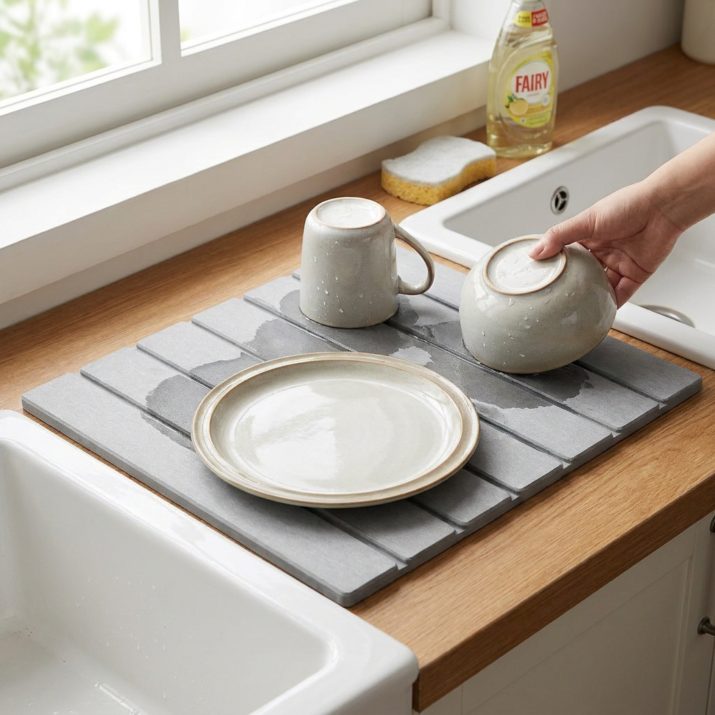 Dish Drying Mat lifestyle