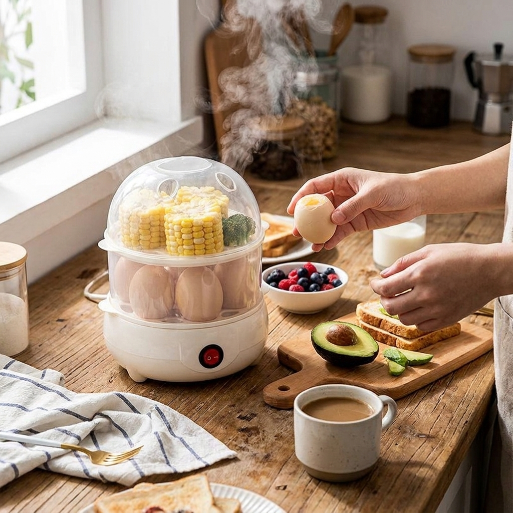 Electric Egg Cooker lifestyle