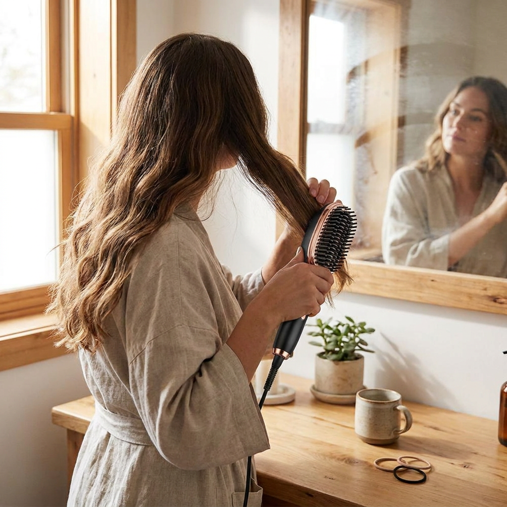 Hair Straightener lifestyle
