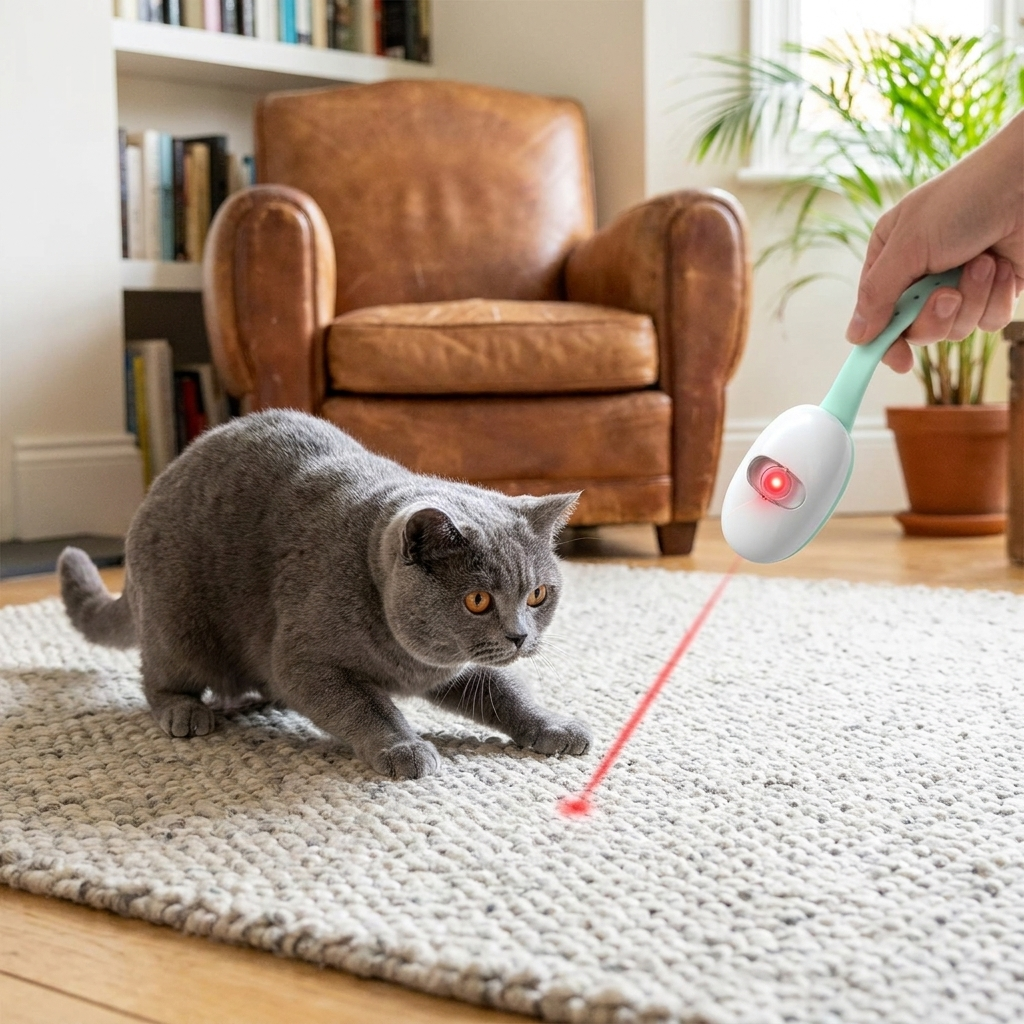 Laser Cat Collar lifestyle