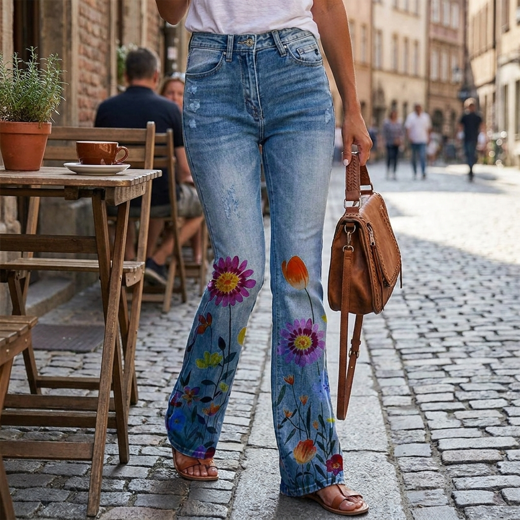 Womens Flared Trousers lifestyle