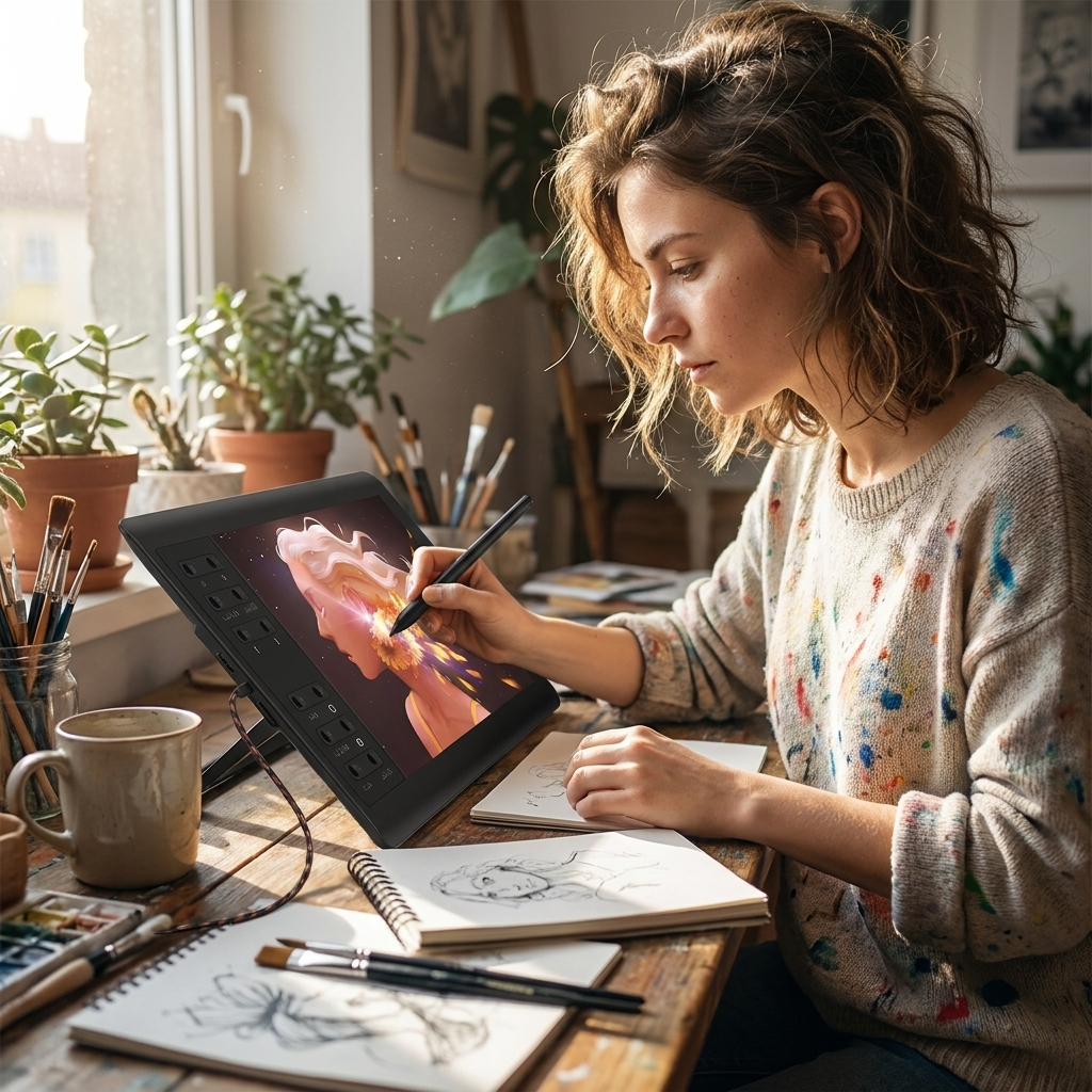 Graphic Drawing Tablet lifestyle
