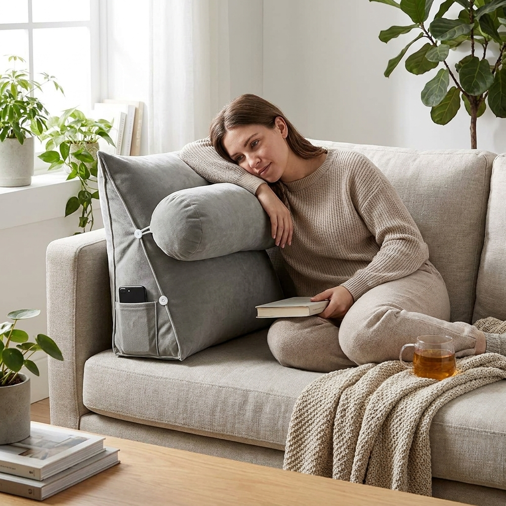 Wedge Bed Pillow lifestyle