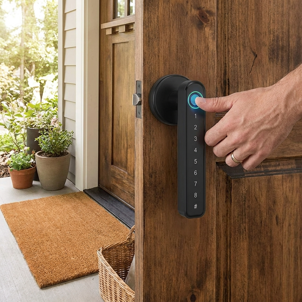 Fingerprint Smart Door Lock lifestyle