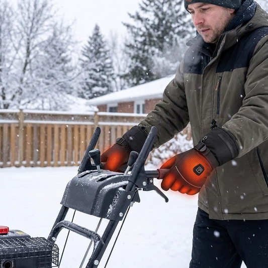 Rechargeable Heated Gloves lifestyle