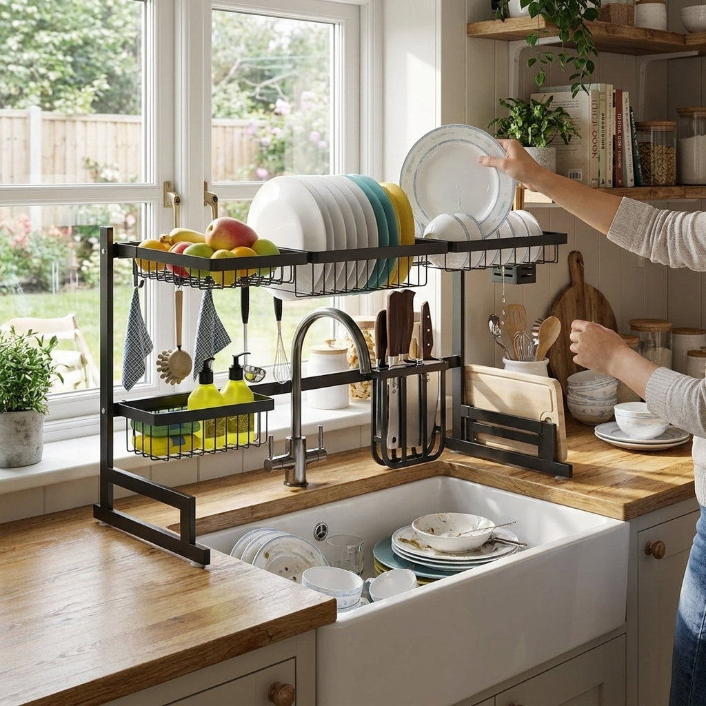 Dish Drying Rack lifestyle