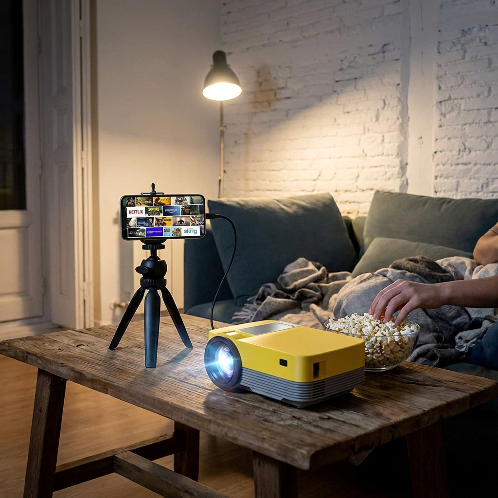 Mini Smart Projector lifestyle