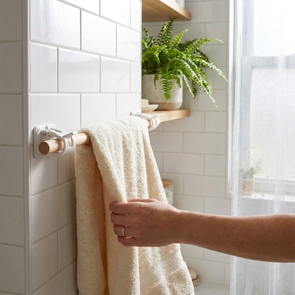 Adjustable Curtain Holders lifestyle