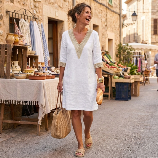 Linen Summer Dress lifestyle