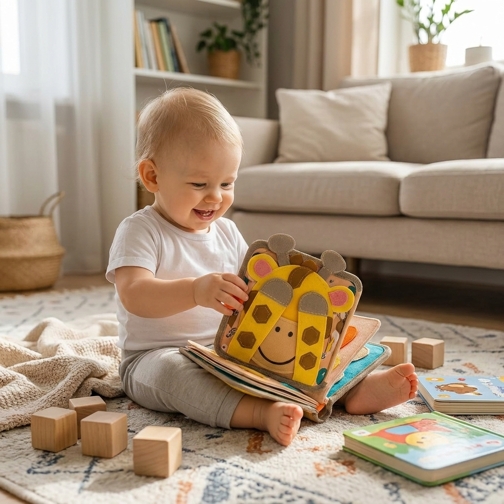 Childrens Sensory Activity Story Book