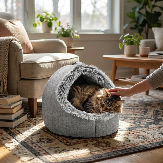 Winter Cat Bed
