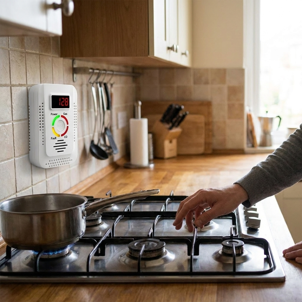 Plug-In Gas and CO Detection Unit