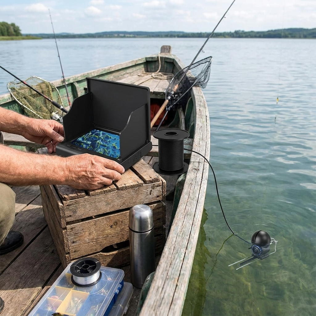 Portable Fish Finder Underwater Camera