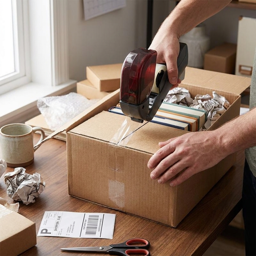 Automatic Tape Dispenser Cutter lifestyle
