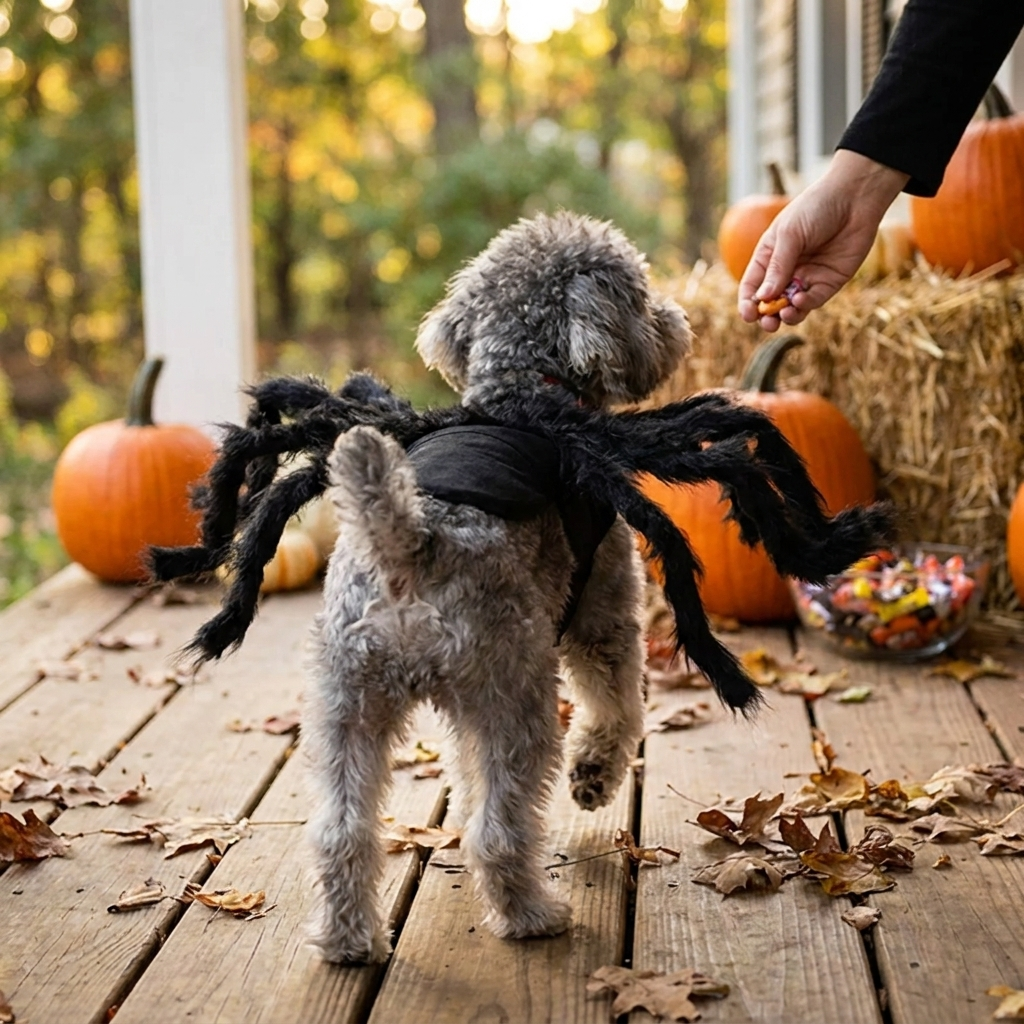 Pet Spider Costume lifestyle