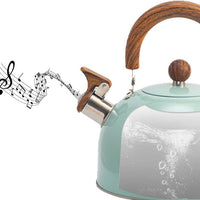 Whistling Kettle for Hot Drink Preparation