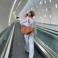 Vintage women's tote bag | Spacious shoulder bag