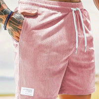 Men's Corduroy Leisure Shorts