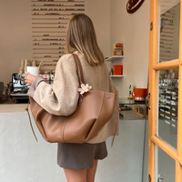 Vintage women's tote bag | Spacious shoulder bag