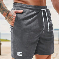 Men's Corduroy Leisure Shorts
