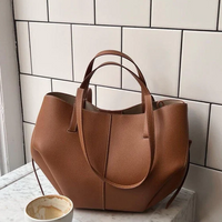 Vintage women's tote bag | Spacious shoulder bag