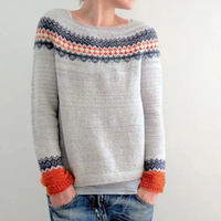 Women's retro sweater