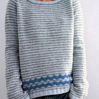 Women's retro sweater