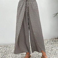 Women's Trousers With Geometric Print