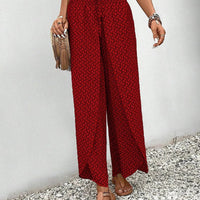 Women's Trousers With Geometric Print