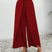 Women's Trousers With Geometric Print