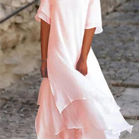 Double Layer Cotton and Linen