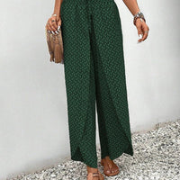 Women's Trousers With Geometric Print