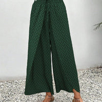 Women's Trousers With Geometric Print