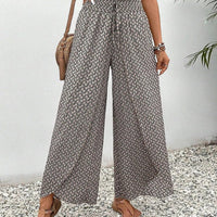 Women's Trousers With Geometric Print