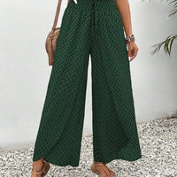 Women's Trousers With Geometric Print