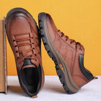 MEN'S ORTHOPEDIC LEATHER SHOES