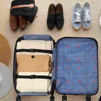 360° Foldable Travel Suitcases with Wheels