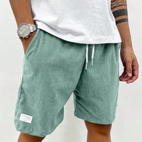 Men's Corduroy Leisure Shorts