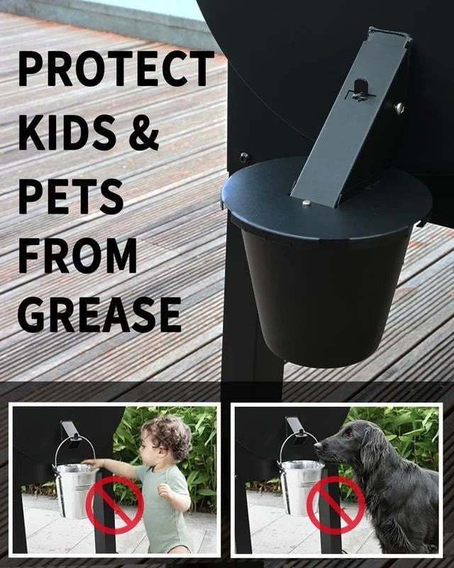 Upgraded Grill Grease Collector