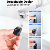 Rechargeable Nose & Ear Hair Trimmer