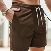 Men's Corduroy Leisure Shorts