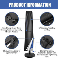Waterproof Outdoor Parasol Cover