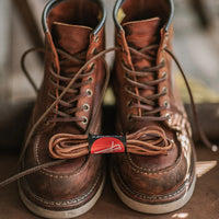 Men's Full Grain Leather Moccasin Toe Work Boots