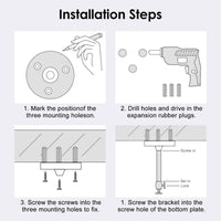 Universal Projector Ceiling Mount Kit