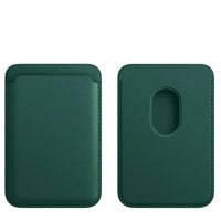 Slim Magnetic Leather Card Holder Wallet for iPhone