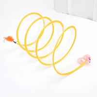 Foldable S-Shape Interactive Cat Tunnel for Endless Play