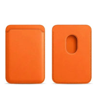 Slim Magnetic Leather Card Holder Wallet for iPhone
